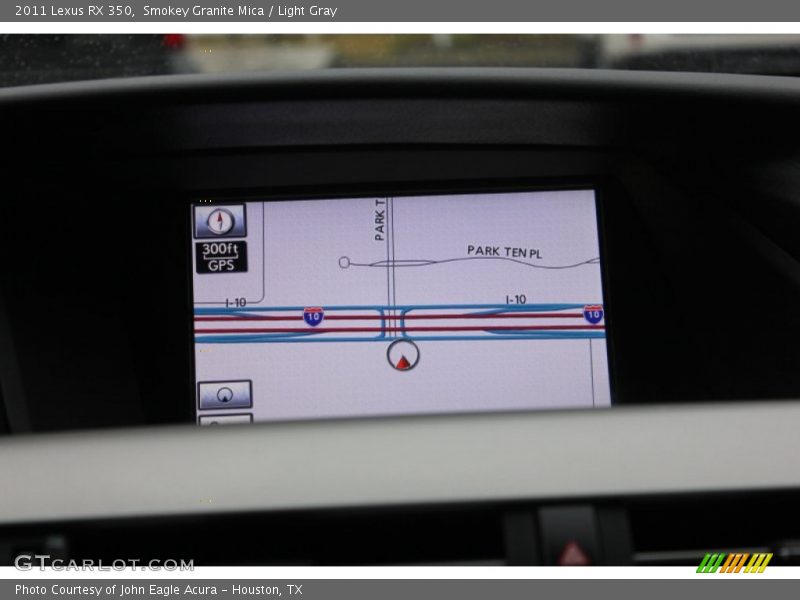 Smokey Granite Mica / Light Gray 2011 Lexus RX 350