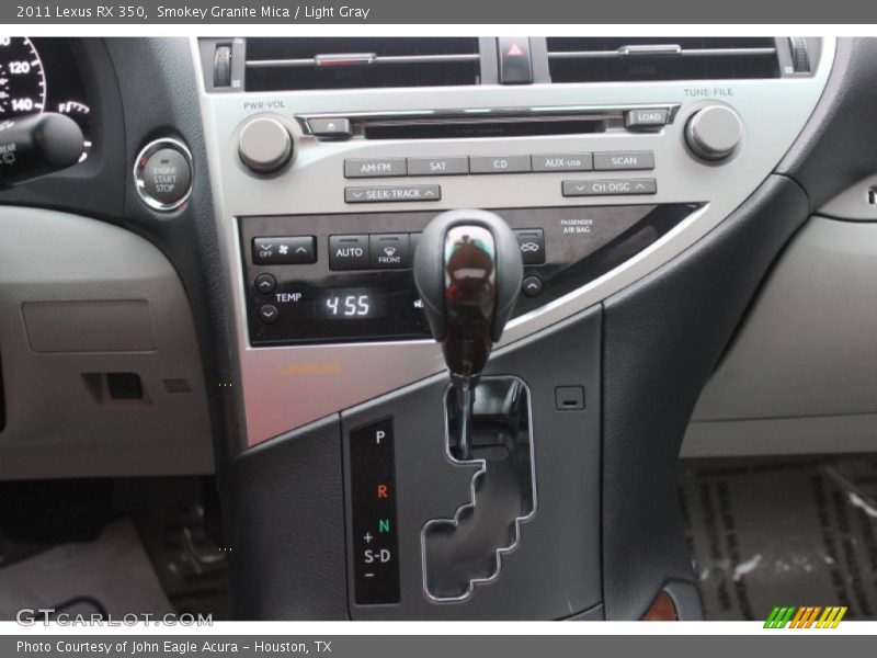 Smokey Granite Mica / Light Gray 2011 Lexus RX 350