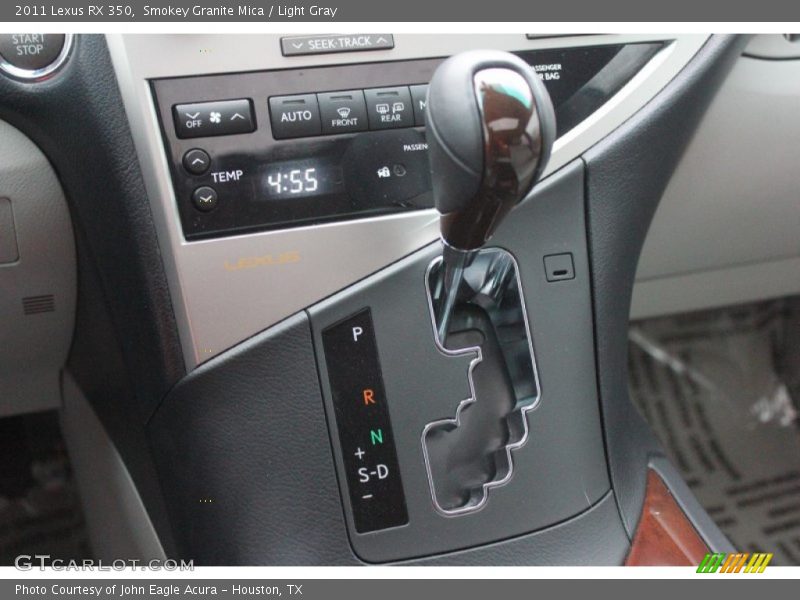 Smokey Granite Mica / Light Gray 2011 Lexus RX 350