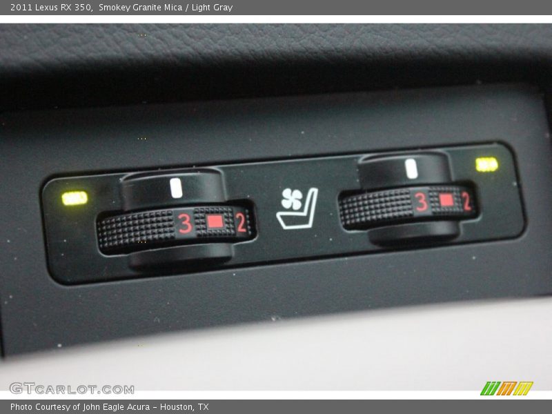 Smokey Granite Mica / Light Gray 2011 Lexus RX 350