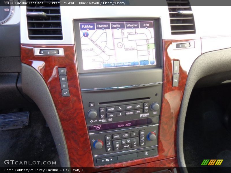 Black Raven / Ebony/Ebony 2014 Cadillac Escalade ESV Premium AWD