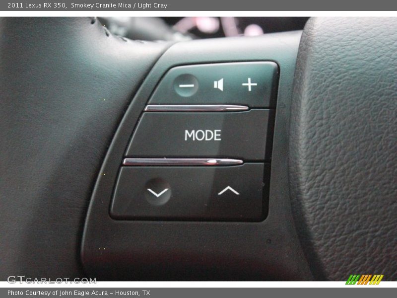 Smokey Granite Mica / Light Gray 2011 Lexus RX 350