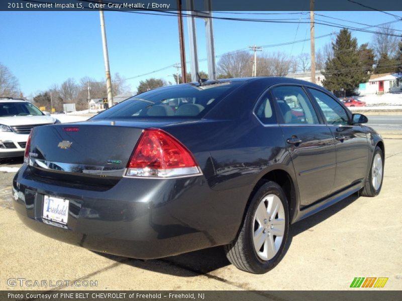 Cyber Gray Metallic / Ebony 2011 Chevrolet Impala LS