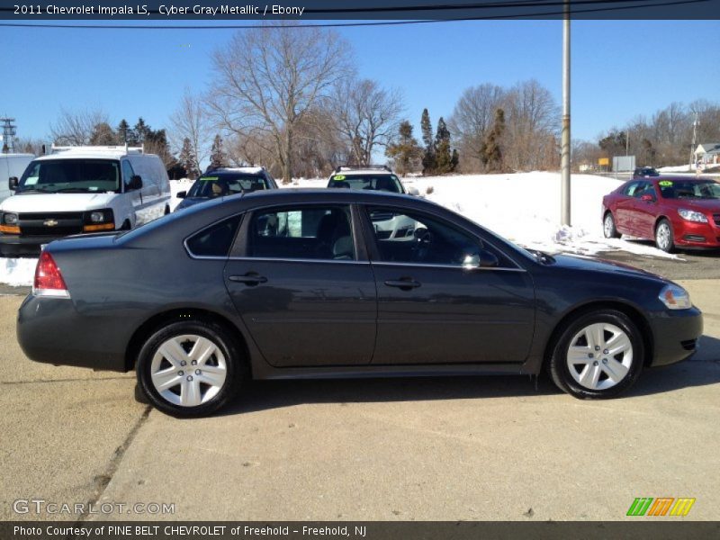 Cyber Gray Metallic / Ebony 2011 Chevrolet Impala LS