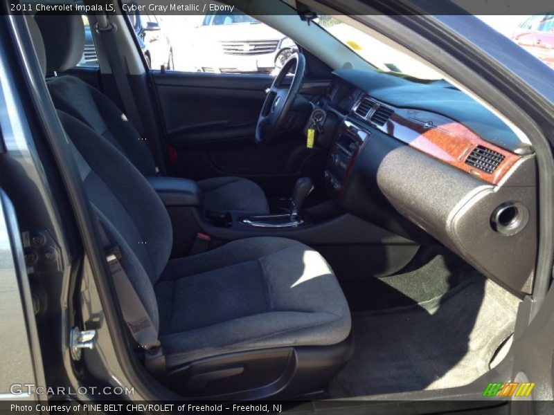 Cyber Gray Metallic / Ebony 2011 Chevrolet Impala LS