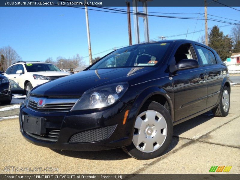 Black Sapphire / Charcoal 2008 Saturn Astra XE Sedan