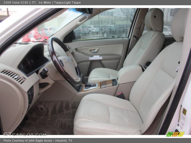 Ice White / Taupe/Light Taupe 2006 Volvo XC90 2.5T