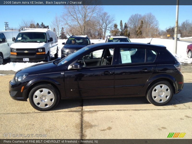 Black Sapphire / Charcoal 2008 Saturn Astra XE Sedan