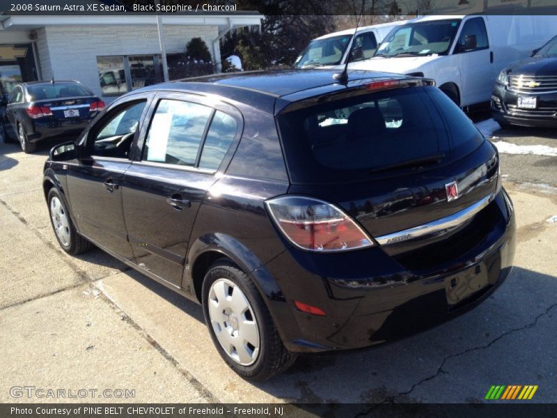 Black Sapphire / Charcoal 2008 Saturn Astra XE Sedan