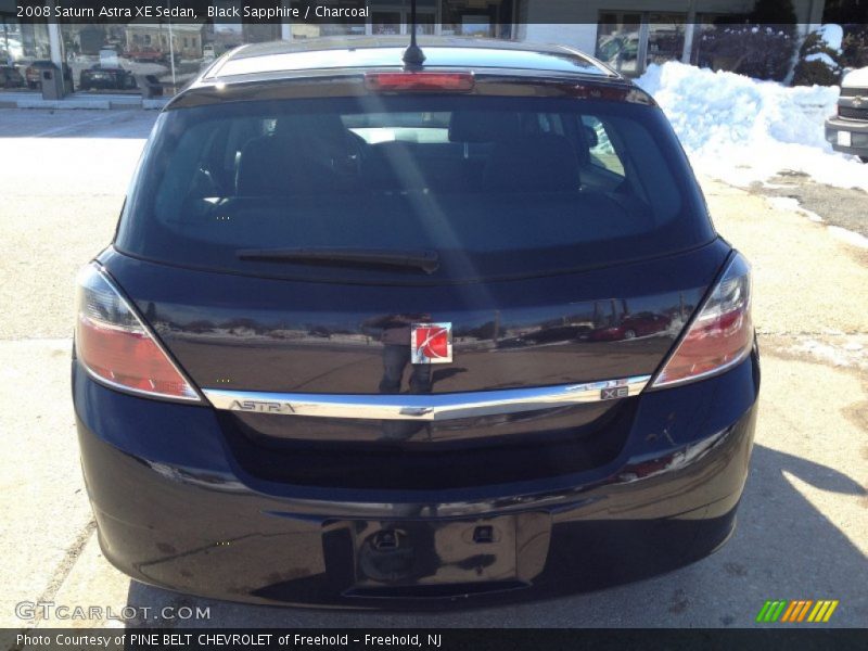 Black Sapphire / Charcoal 2008 Saturn Astra XE Sedan