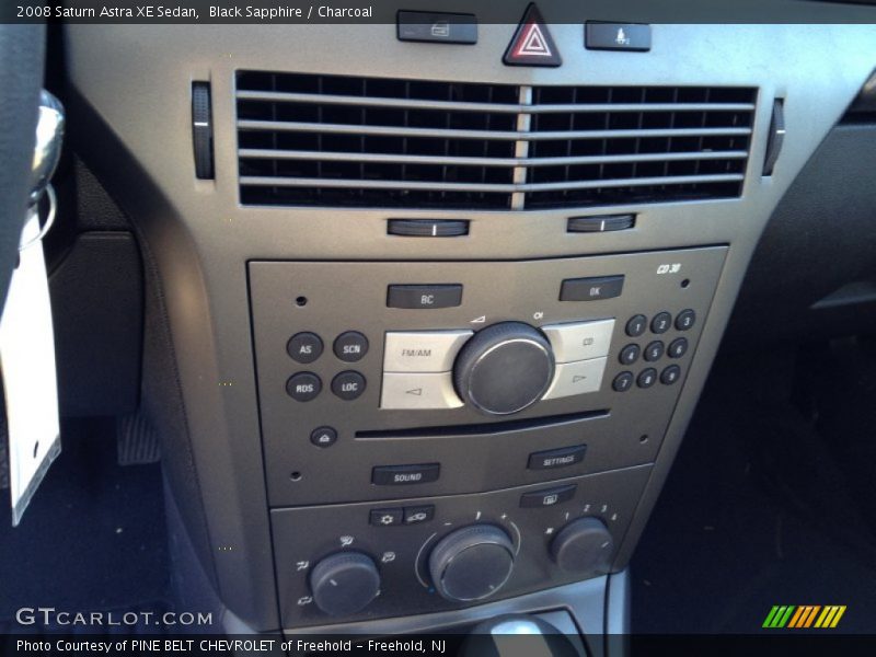 Black Sapphire / Charcoal 2008 Saturn Astra XE Sedan