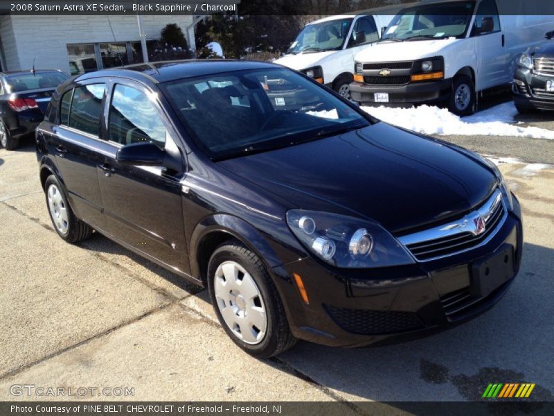 Black Sapphire / Charcoal 2008 Saturn Astra XE Sedan