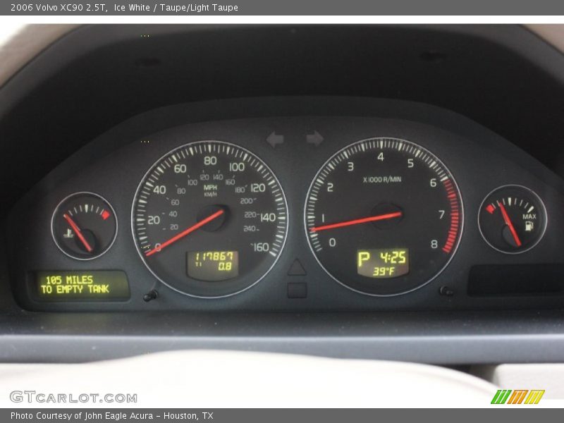 Ice White / Taupe/Light Taupe 2006 Volvo XC90 2.5T