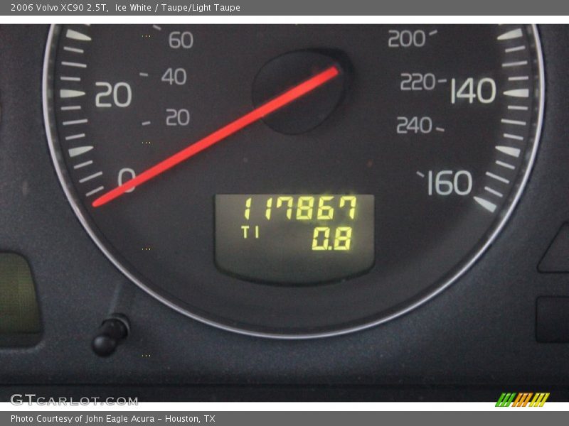 Ice White / Taupe/Light Taupe 2006 Volvo XC90 2.5T