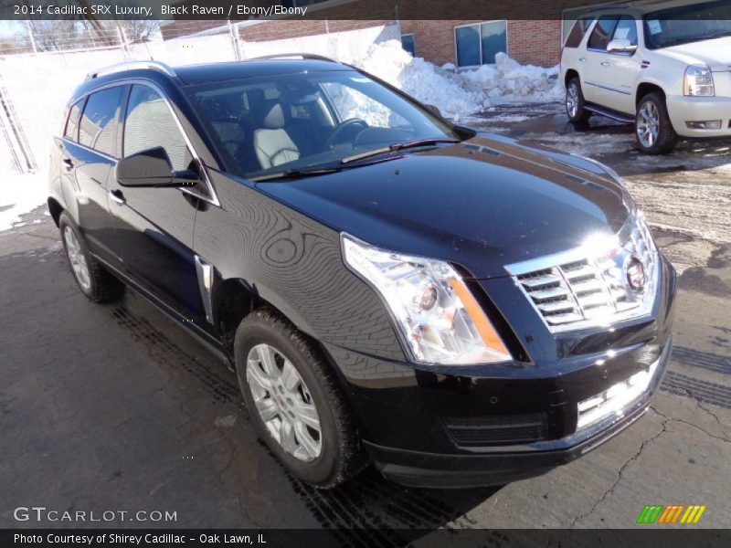 Black Raven / Ebony/Ebony 2014 Cadillac SRX Luxury