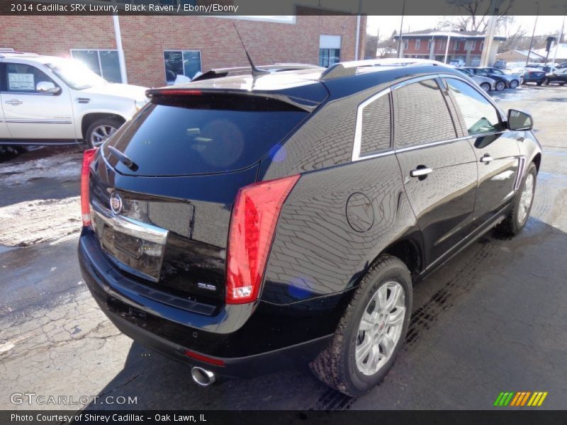 Black Raven / Ebony/Ebony 2014 Cadillac SRX Luxury