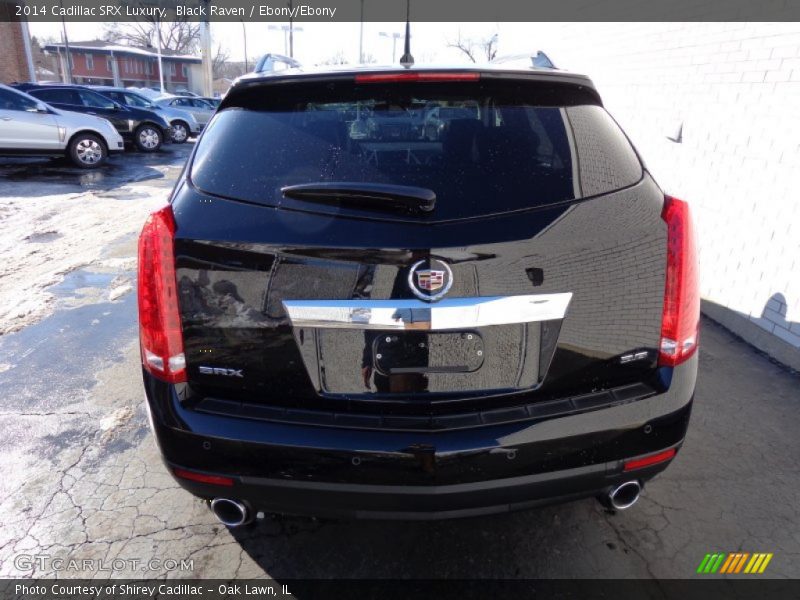 Black Raven / Ebony/Ebony 2014 Cadillac SRX Luxury