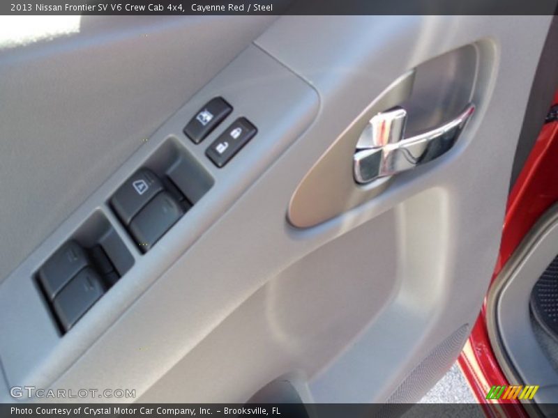 Cayenne Red / Steel 2013 Nissan Frontier SV V6 Crew Cab 4x4