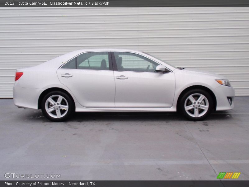 Classic Silver Metallic / Black/Ash 2013 Toyota Camry SE