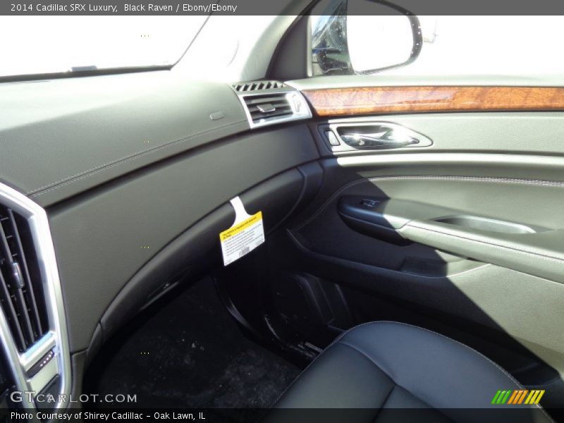 Black Raven / Ebony/Ebony 2014 Cadillac SRX Luxury