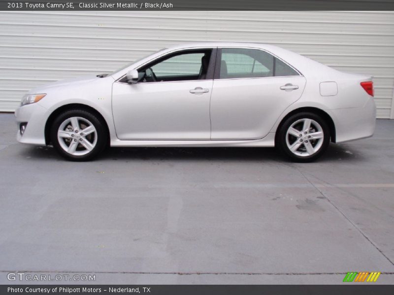 Classic Silver Metallic / Black/Ash 2013 Toyota Camry SE