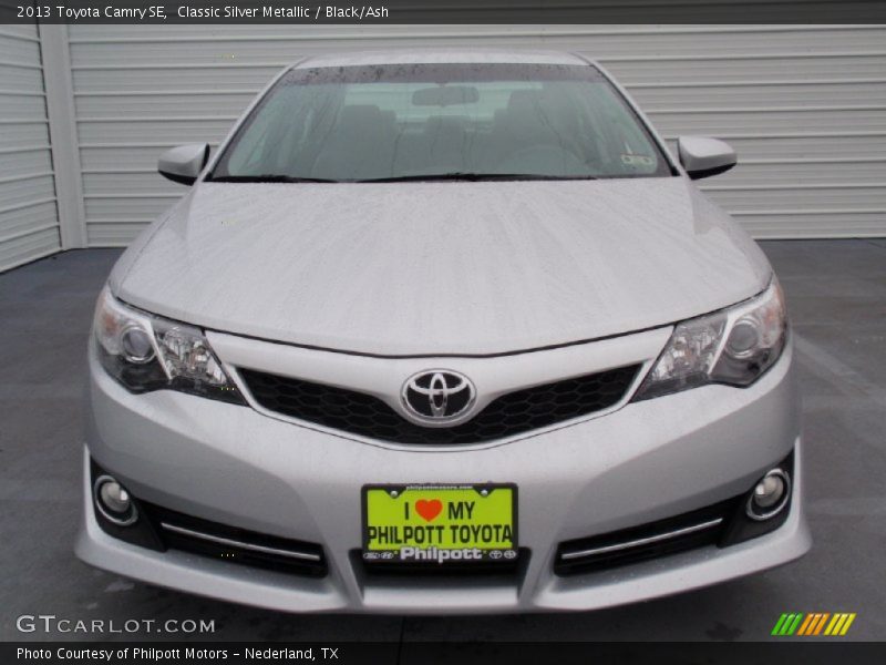 Classic Silver Metallic / Black/Ash 2013 Toyota Camry SE