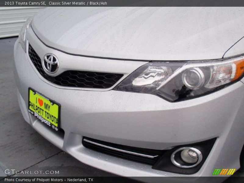 Classic Silver Metallic / Black/Ash 2013 Toyota Camry SE