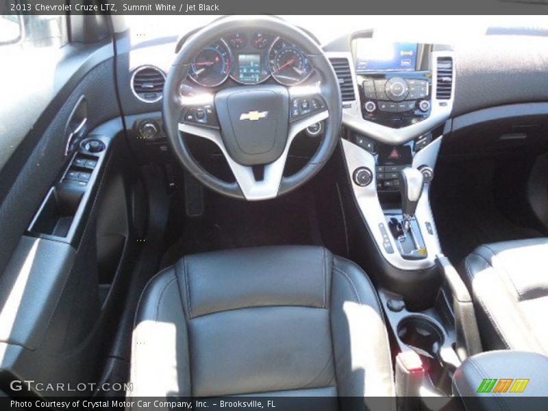 Summit White / Jet Black 2013 Chevrolet Cruze LTZ