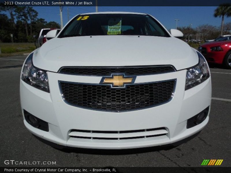 Summit White / Jet Black 2013 Chevrolet Cruze LTZ