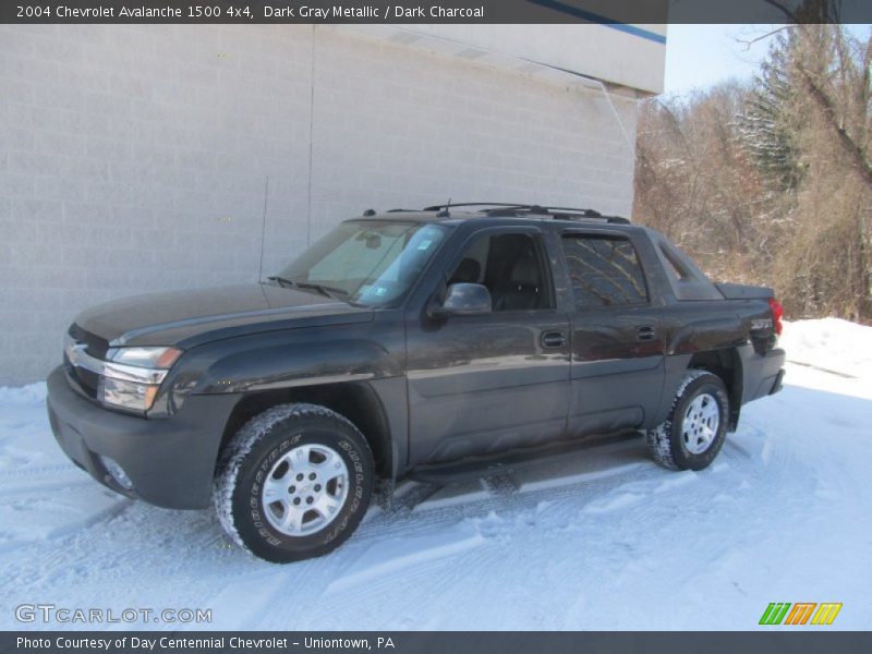 Dark Gray Metallic / Dark Charcoal 2004 Chevrolet Avalanche 1500 4x4