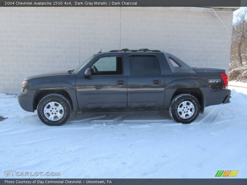Dark Gray Metallic / Dark Charcoal 2004 Chevrolet Avalanche 1500 4x4