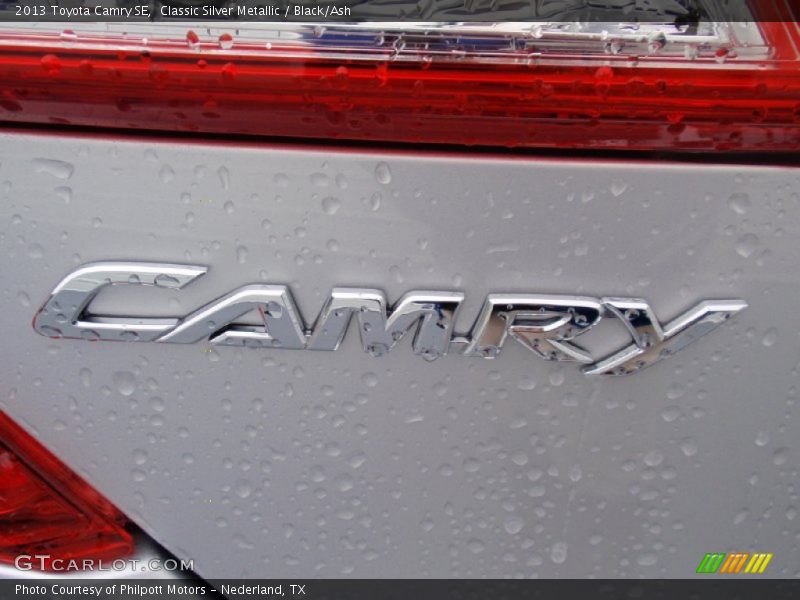Classic Silver Metallic / Black/Ash 2013 Toyota Camry SE