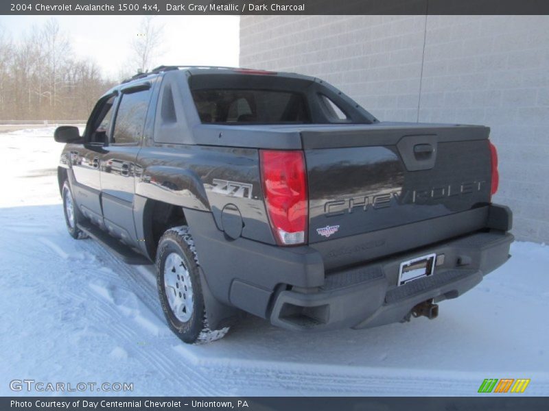 Dark Gray Metallic / Dark Charcoal 2004 Chevrolet Avalanche 1500 4x4
