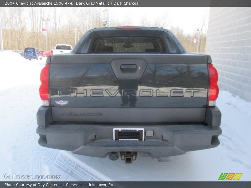 Dark Gray Metallic / Dark Charcoal 2004 Chevrolet Avalanche 1500 4x4