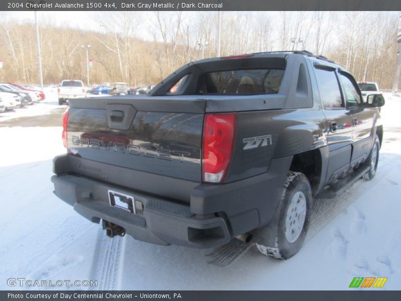 Dark Gray Metallic / Dark Charcoal 2004 Chevrolet Avalanche 1500 4x4