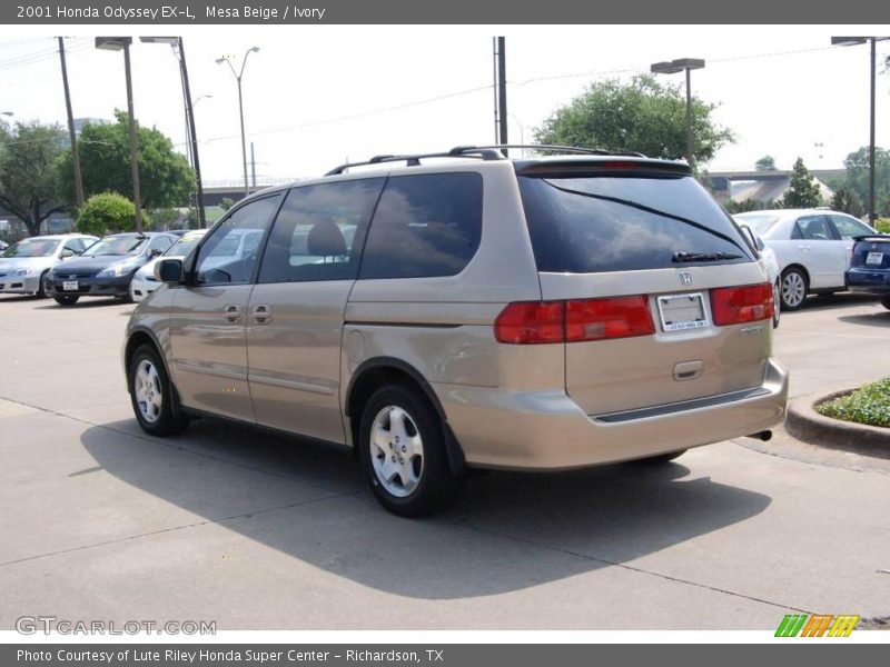 Mesa Beige / Ivory 2001 Honda Odyssey EX-L