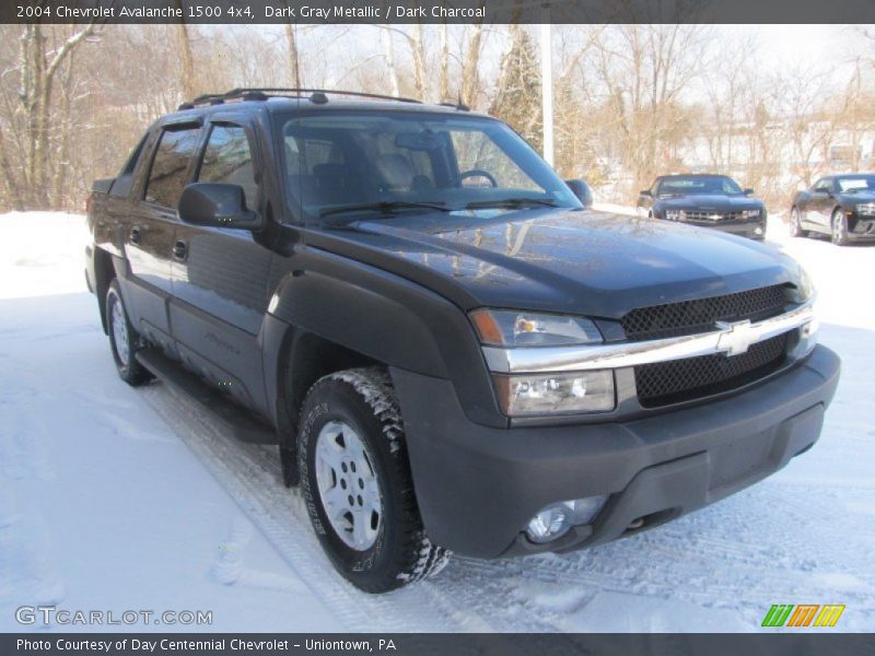Dark Gray Metallic / Dark Charcoal 2004 Chevrolet Avalanche 1500 4x4