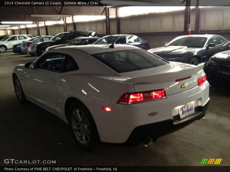 Summit White / Gray 2014 Chevrolet Camaro LS Coupe
