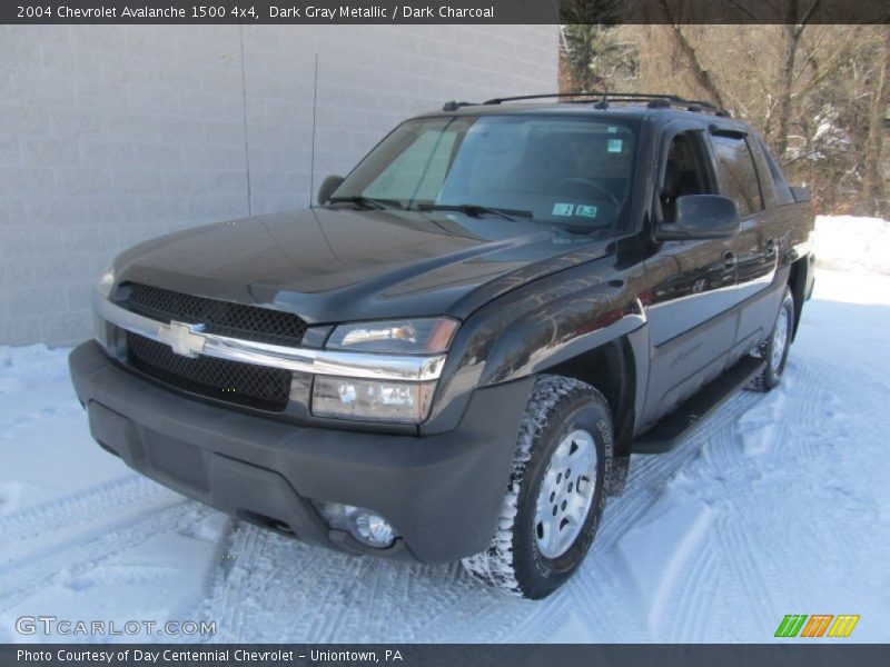 Dark Gray Metallic / Dark Charcoal 2004 Chevrolet Avalanche 1500 4x4