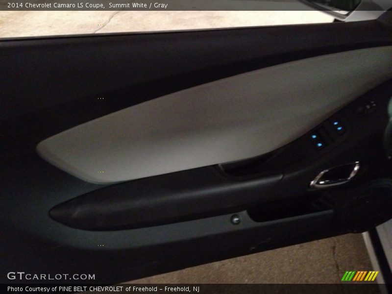 Summit White / Gray 2014 Chevrolet Camaro LS Coupe