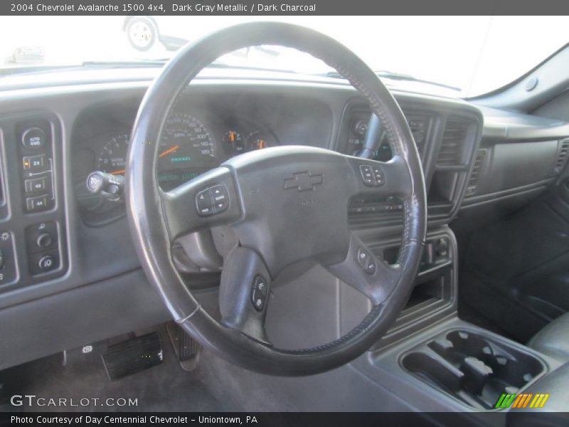 Dark Gray Metallic / Dark Charcoal 2004 Chevrolet Avalanche 1500 4x4