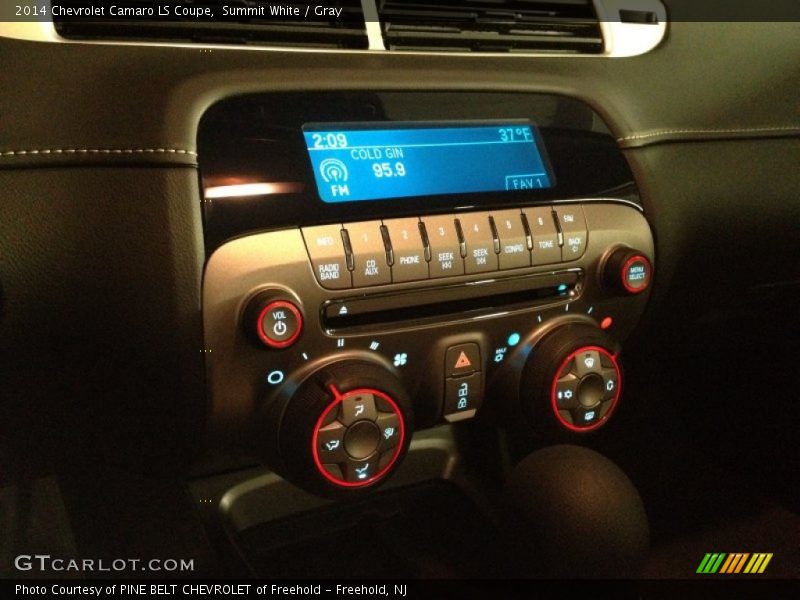 Summit White / Gray 2014 Chevrolet Camaro LS Coupe