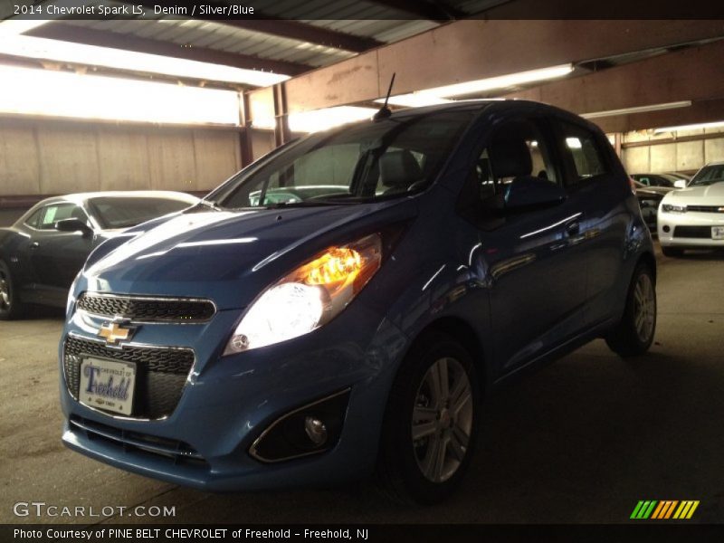 Denim / Silver/Blue 2014 Chevrolet Spark LS