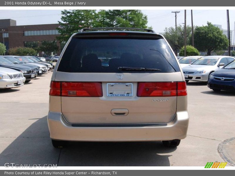 Mesa Beige / Ivory 2001 Honda Odyssey EX-L