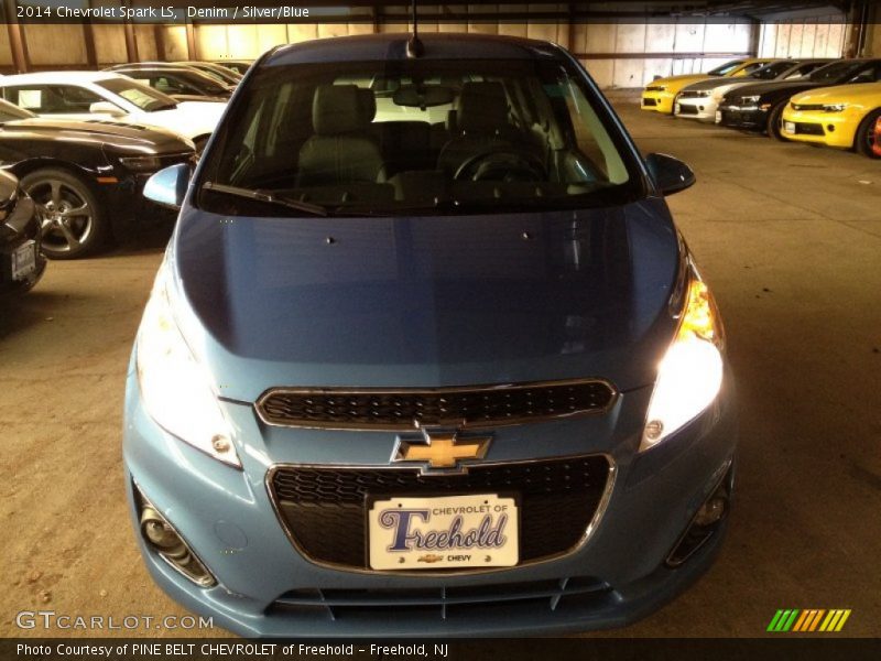 Denim / Silver/Blue 2014 Chevrolet Spark LS