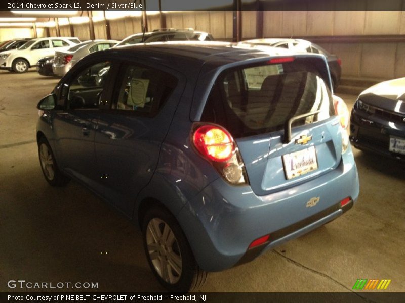 Denim / Silver/Blue 2014 Chevrolet Spark LS