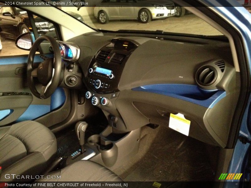 Denim / Silver/Blue 2014 Chevrolet Spark LS