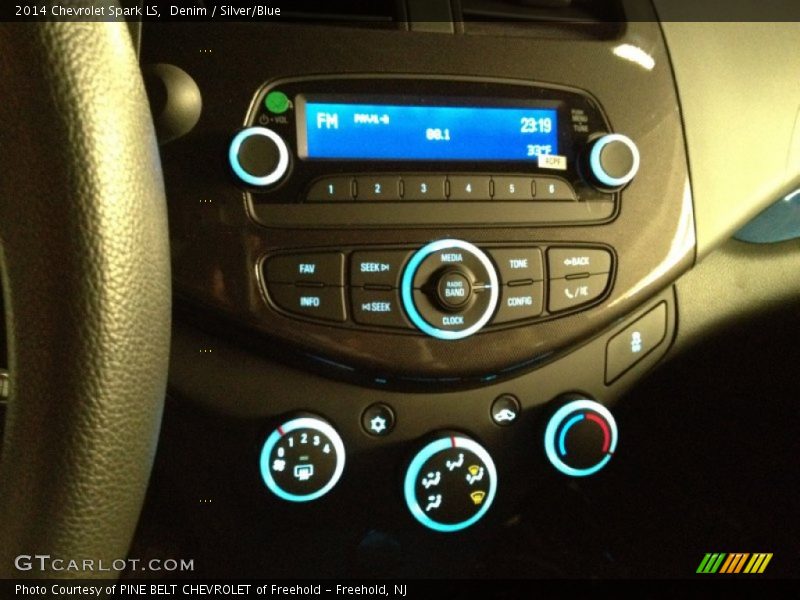 Denim / Silver/Blue 2014 Chevrolet Spark LS
