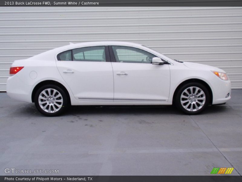 Summit White / Cashmere 2013 Buick LaCrosse FWD