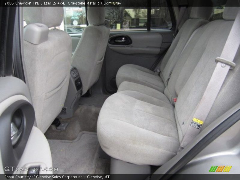 Rear Seat of 2005 TrailBlazer LS 4x4